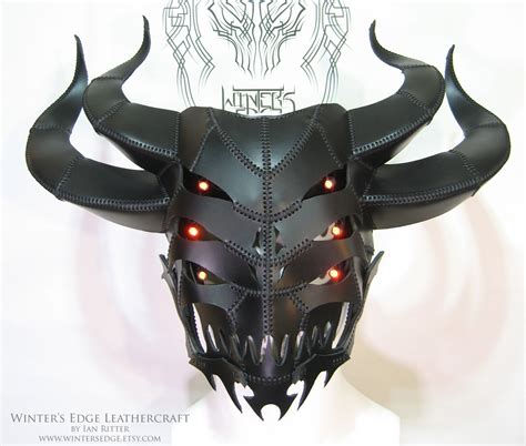 devil mask costume|demon skull mask.